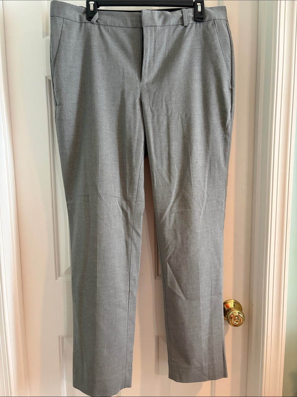 Banana Republic Light Gray Women's Dress Trousers